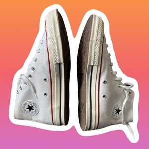 Converse Chuck 70 white size 10. Worn once back in March. Any questions send msg